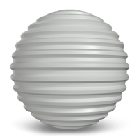 Bone White / Mega-Rib